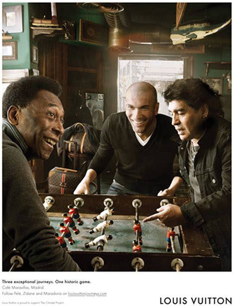 louis vuitton zidane pele|Pele, Maradona and Zidane for Louis Vuitton .